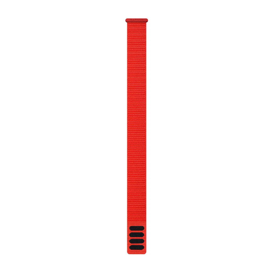 Nylonowy pasek UltraFit (22mm) - Ognistoczerwony [010-13306-12]